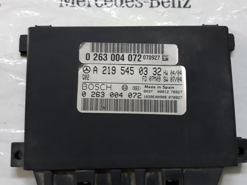 Calculator Senzori Parcare Mercedes CLS W219 COD A2195450332