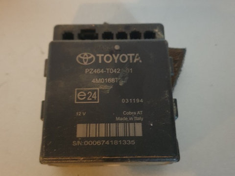 Calculator Senzori Parcare Toyota Prius An 2008 cod PZ464-T0421