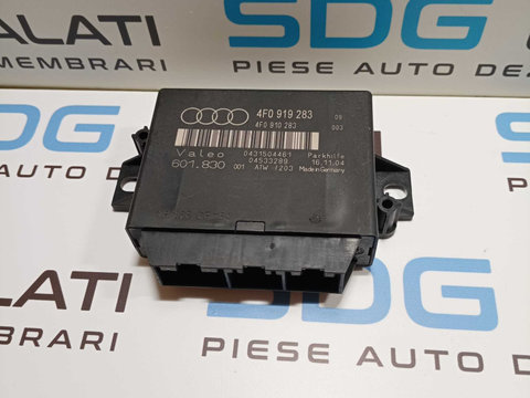 Calculator Senzori Parcare Unitate Modul Parktronic PDC Audi A6 C6 2005 - 2011 Cod 4F0919283 [2627]