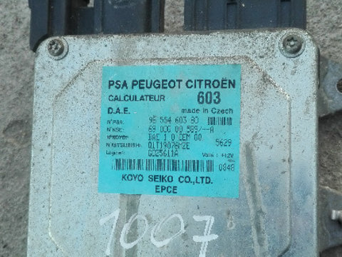 Calculator servo Peugeot 1007 cod : 9655460380