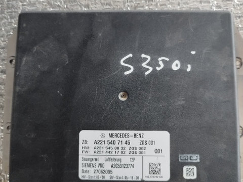 Calculator suspensie Mercedes S-Class 2006-2009 W221 A2215407145