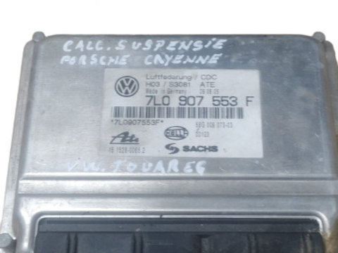 Calculator suspensie Porsche Cayenne cod 7L0907553F
