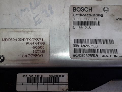 Calculator TCM BMW E38 0 260 002 360