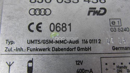 Calculator Telefon original Audi 8J00354