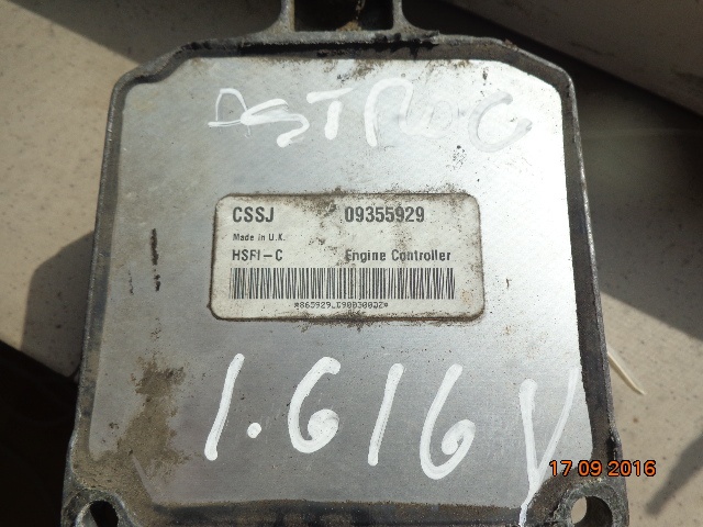 CALCULTOR OPEL ASTRA G 1.6 16v  09355929