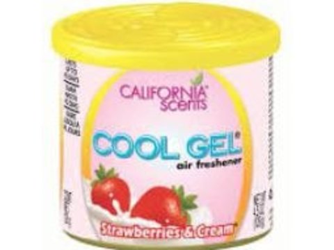 California scent odorizant gel capsuni si crema 125gr