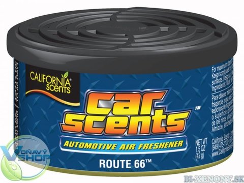 California scents route 66 produs nou