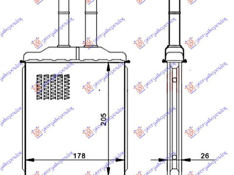 Calorifer Caldura - Chevrolet Epica 2007 , 96327370