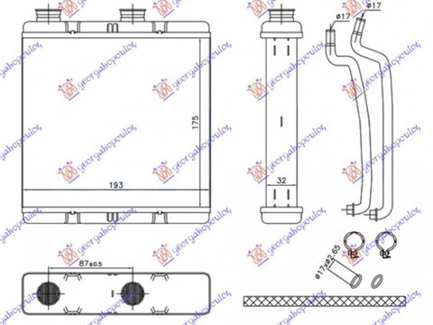 Calorifer Caldura - Honda Cr-V 2010 , 79110snaa01