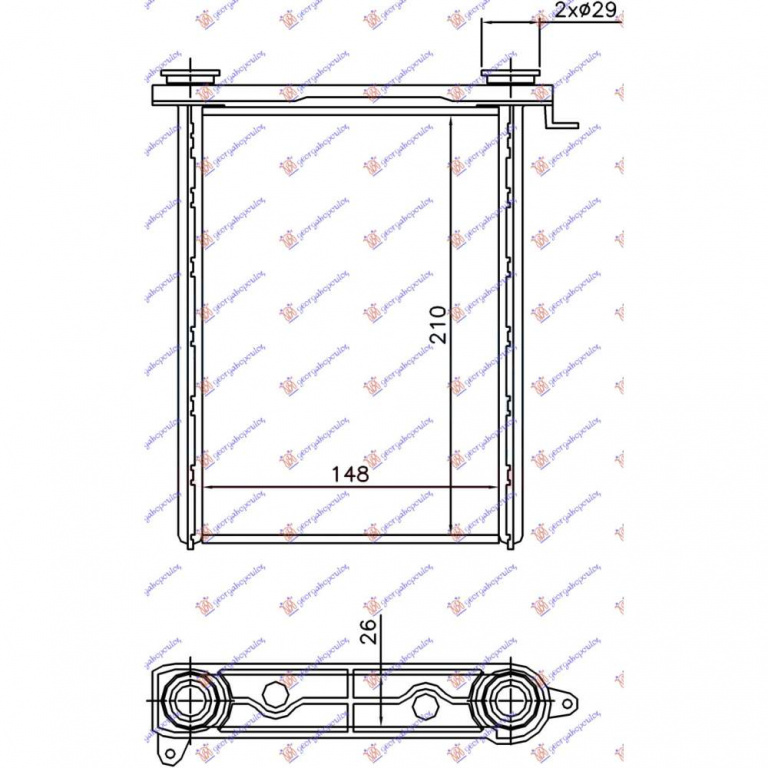 Calorifer Caldura - Renault Fluence 2013 , 271159831r