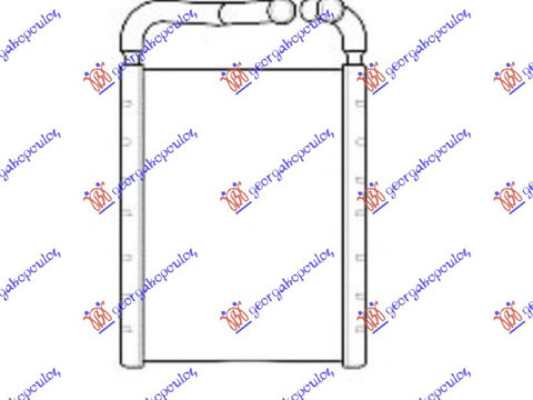 Calorifer habitaclu benzina/motorina HYUNDAI SANTA FE 09-12 Cod 971382B005