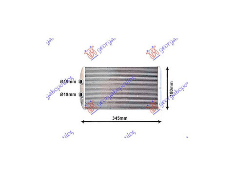 Calorifer Radiator caldura Iveco Daily 2014-2019 NOU 42569370 (300x174) BENZINA - DIESEL