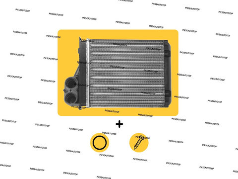 Calorifer Radiator incalzire habitaclu Dacia Duster 2 2018-2022 NOU 6001547484 (12 ELEMENTI)