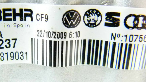 Calorifer VW Fox 2010/09-2011/12 1.2 44K