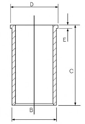 Camasa cilindru FIAT DUCATO platou / sasiu (230) (
