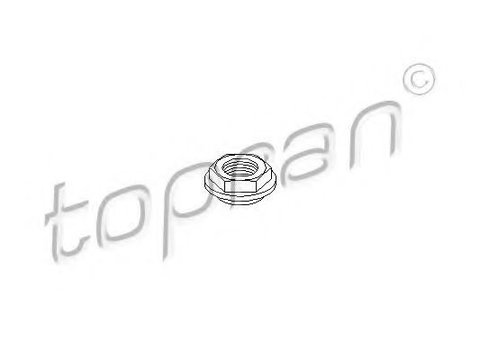 Camasa filetata, picior suspensie VW VENTO (1H2) (1991 - 1998) TOPRAN 103 040 piesa NOUA