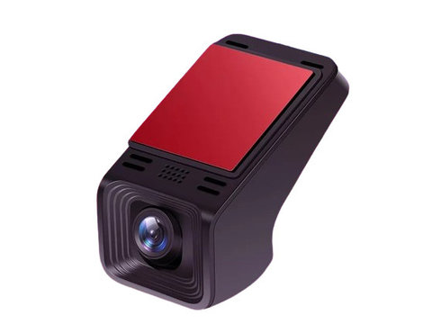 Camera dashboard DVR inregistrare trafic FullHD 1920x1080, Night Vision, unghi 170 grade, afisaj pe navigatie, slot card microSD, USB
