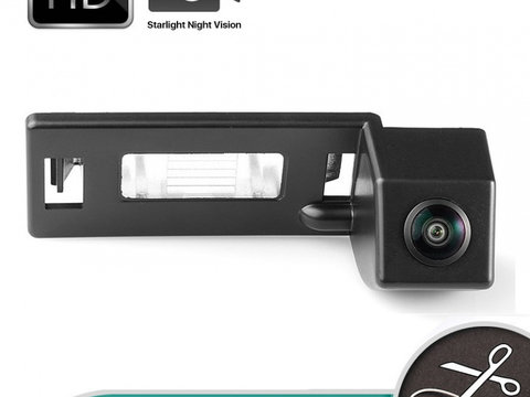 Camera marsarier HD, unghi 170 grade cu StarLight Night Vision pentru Audi A1, A4, A5, A6, A7, Q5 -