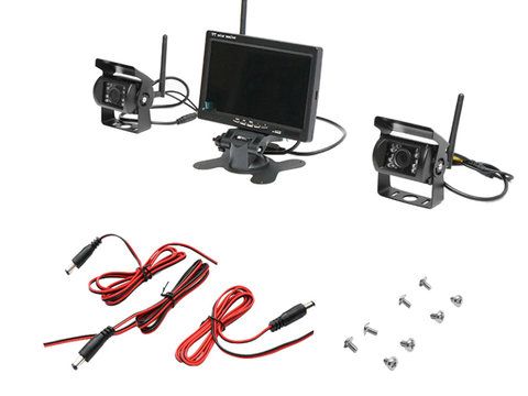 Camera marsarier wireless cu display 7 Inch 12V
