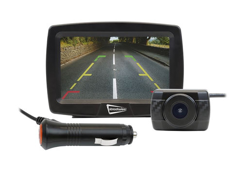 Camera video mers inapoi StreetWize, parcare cu spatele, cu display wireless 4.3 inch