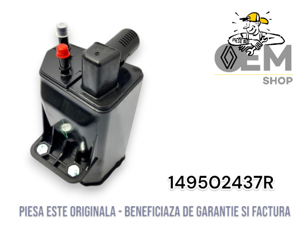 Canistra carbon logan ii 1.2 16v / lodgy / clio iv Renault produs nou original cod piesa 149502437R