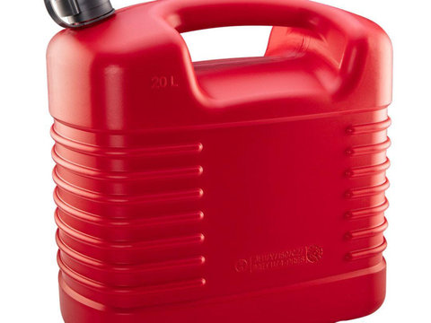 Canistra combustibil 20L HDPE, rosie 11-561
