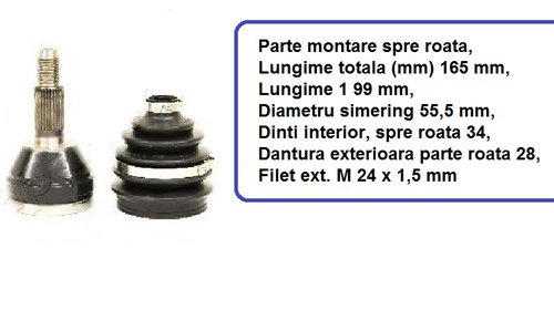 CAP DE PLANETARA ST/DR PENTRU CHEVROLET 