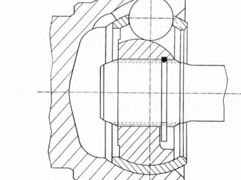 Cap planetara 21497 SPIDAN pentru Opel Kadett Opel Vectra Opel Calibra