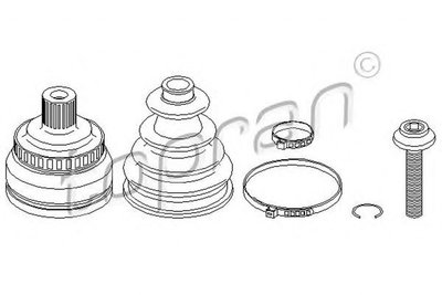 Cap planetara AUDI A4 Avant 8E5 B6 TOPRAN 110810 P