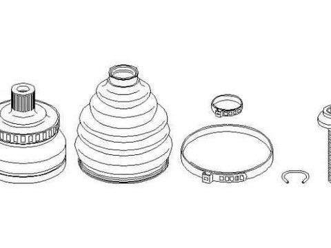 Cap planetara AUDI A4 Avant (8E5 B6) TOPRAN 111 727