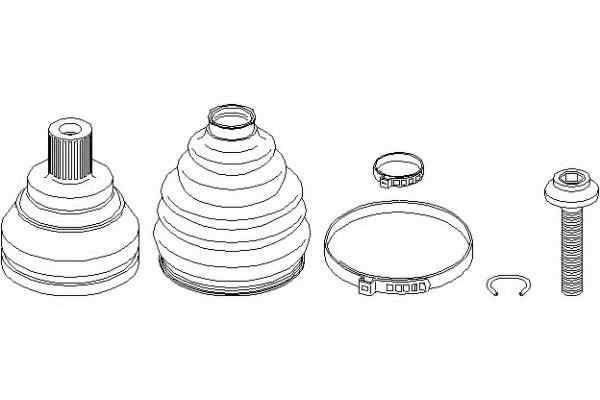 Cap planetara AUDI A6 Avant (4F5 C6) TOPRAN 111 720