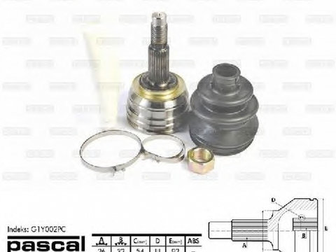 Cap planetara CHRYSLER VOYAGER II ES PASCAL G1Y001PC PieseDeTop