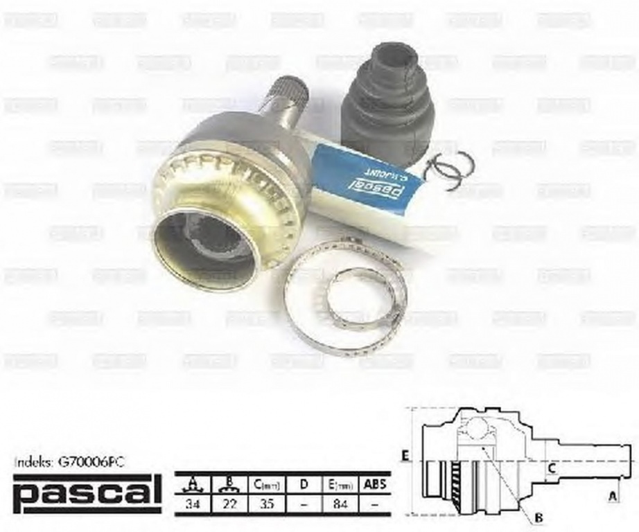 Cap planetara DAEWOO CIELO KLETN PASCAL G70006PC PieseDeTop