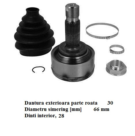 Cap planetara fata Mercedes Vito W639 4x4