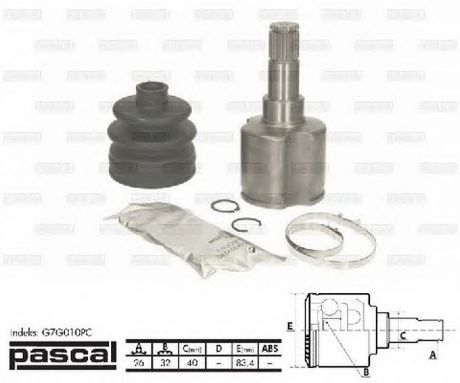Cap planetara FORD FOCUS II combi DA PASCAL G7G006