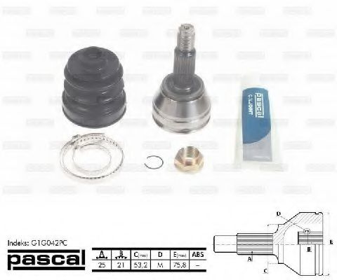 Cap planetara FORD FUSION (JU_) (2002 - 2012) PASCAL G1G042PC