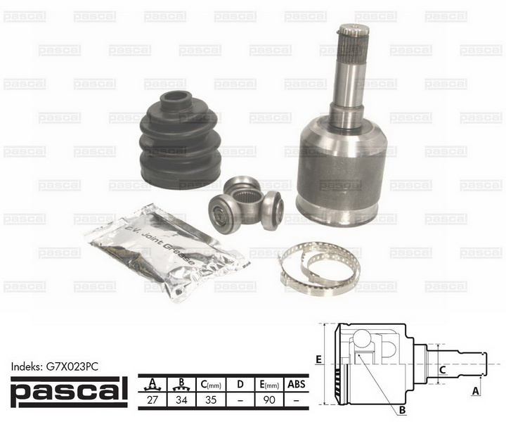 Cap planetara OPEL ZAFIRA / ZAFIRA FAMILY B (A05) PASCAL G7X023PC