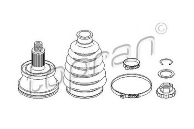 Cap planetara SKODA RAPID Spaceback NH1 TOPRAN 109