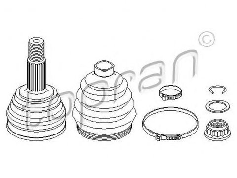 Cap planetara VW GOLF IV Variant 1J5 TOPRAN 108110 PieseDeTop