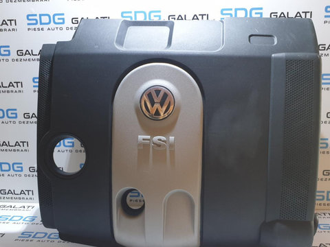 Capac Antifonare Protectie Motor cu Carcasa Filtru Aer Volkswagen Touran 1.6 FSI BAG BLP BLF 2003 - 2010 Cod 03C129607N