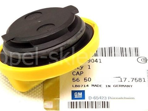 Capac Buson Ulei Motor Opel Zafira B Original GM exceptie motoarele de 1.9turbodiesel