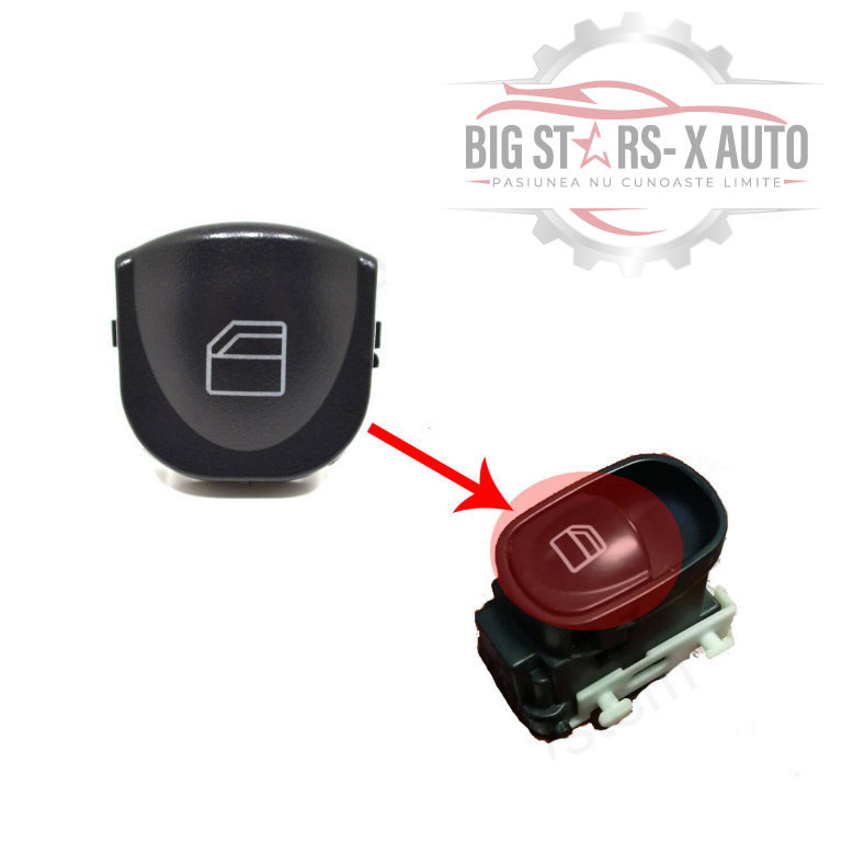 Capac buton geam electric Mercedes C-Class CL203 Anul de producție 2000-2008 partea dreapta spate