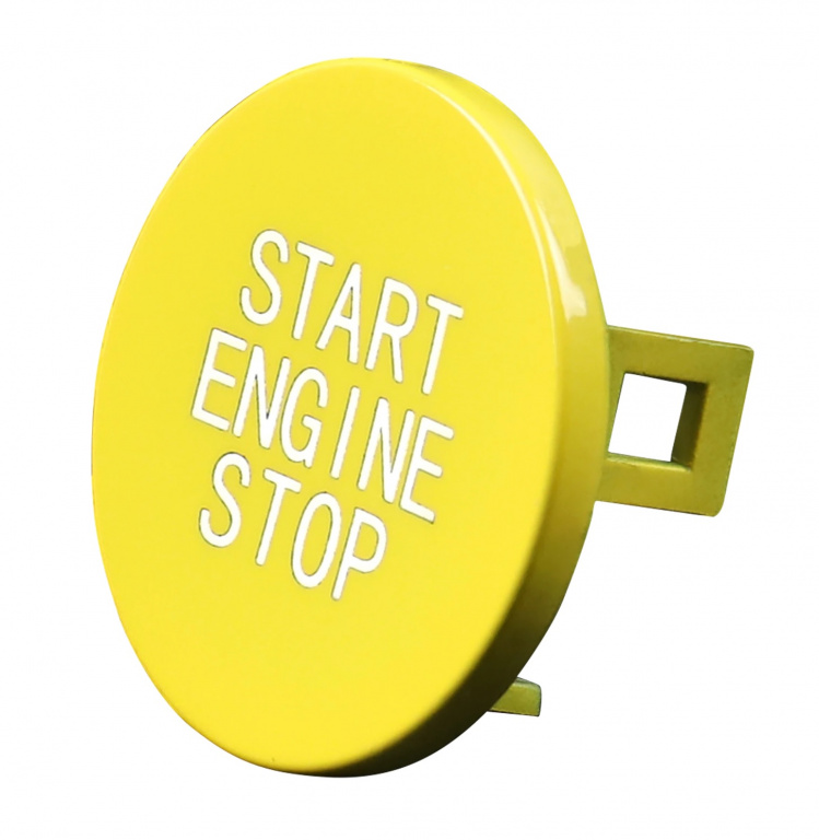 Capac Buton Start-Stop Compatibil Bmw X7 G07 2019→ SSV-8046 Galben