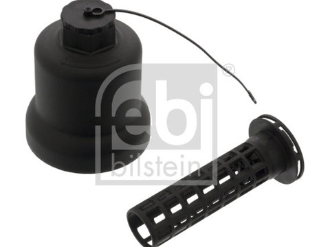 Capac carcasa filtru ulei 49633 FEBI BILSTEIN pentru Audi A3 Vw Golf Vw Rabbit Vw Touran Seat Altea Audi A4 Seat Toledo Skoda Octavia Vw Passat Vw Jetta Vw Vento Seat Leon Audi A6 Vw Eos Audi Tt Skoda Laura Vw Bora Seat Exeo