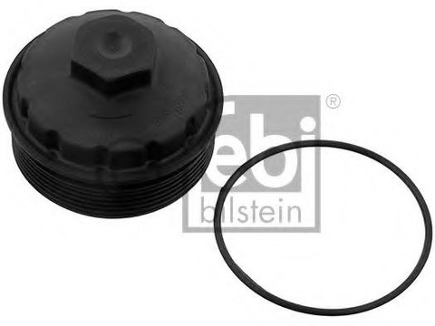 Capac, carcasa filtru ulei AUDI A6 Avant (4F5, C6) (2005 - 2011) FEBI BILSTEIN 39698