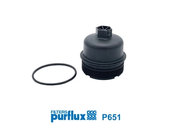 Capac carcasa filtru ulei Purflux FIAT 500 (312_) 2009-2014 - P651