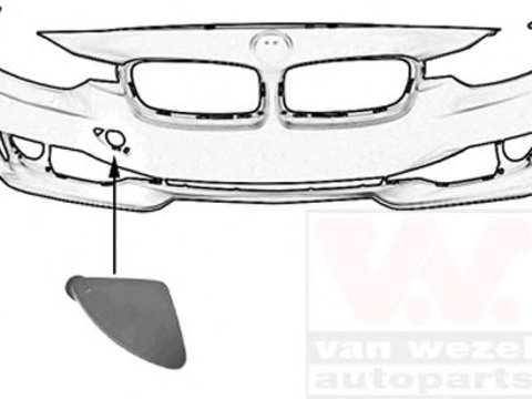 Capac carlig remorcare BMW 3 (F30, F35, F80) (2011 - 2016) VAN WEZEL 0670587