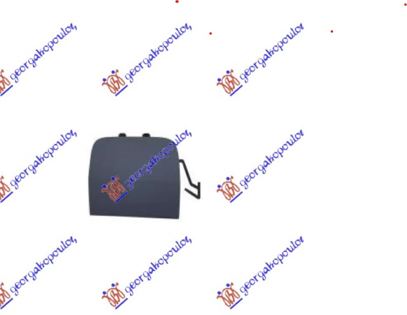 Capac cui tractare bara fata (SPORT DESIGN) PORSCHE CAYENNE (9Y0/9YA) 18-