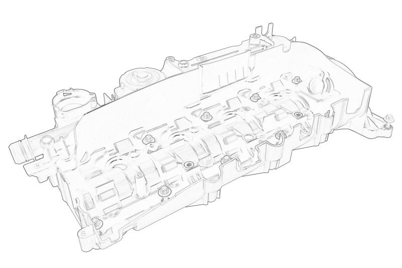 CAPAC CULBUTOR ~ BMW 3 (E90) 320 d xDrive 320 d 318 d 316 d 116cp 136cp 143cp 163cp 177cp 184cp 2004 2005 2006 2007 2008 2009 2010 2011 ~ 11 12 8 589 941 ~ OE BMW