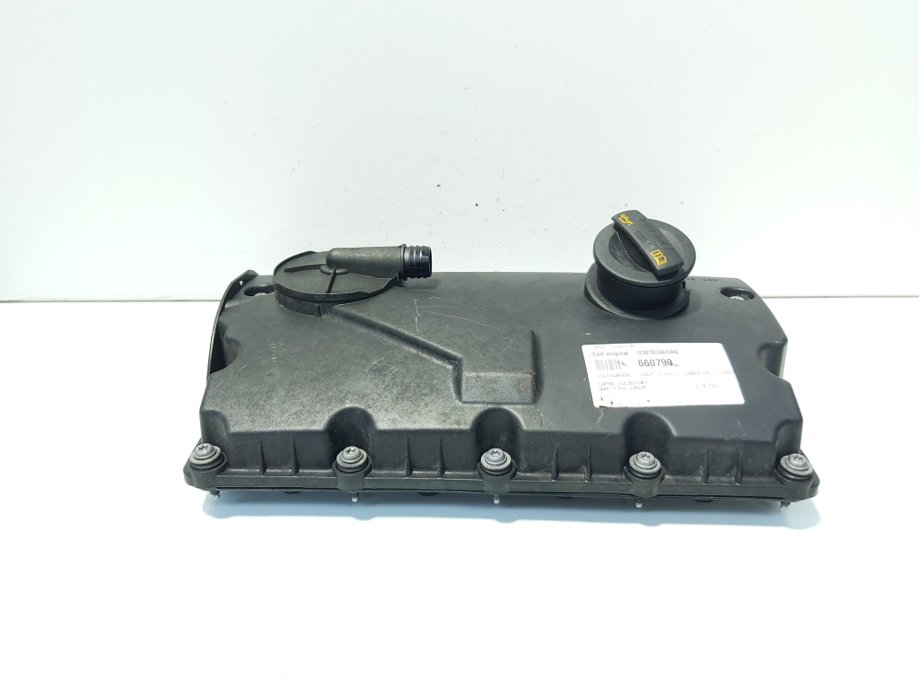 Capac culbutori, cod 038103469AD, VW Jetta 3 (1K2), 1.9 TDI, BXE (idi:660790)